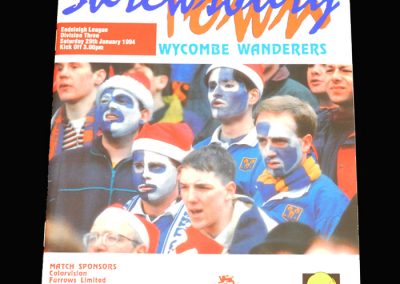 Wycombe v Shrewbury 29.01.1994