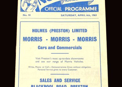 Sunderland v Preston 06.04.1963
