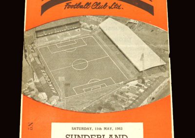 Sunderland v Swansea 11.05.1963