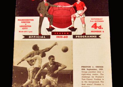 Man Utd v Leicester 03.10.1959