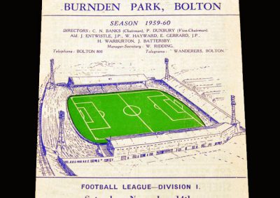 Man Utd v Bolton 14.11.1959