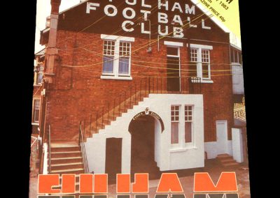 Middlesbrough v Fulham 22.01.1983