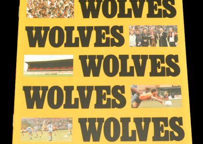 Wolves v Scunthorpe 31.08.1987