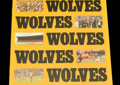 Wolves v Crewe Alexandra 12.09.1987