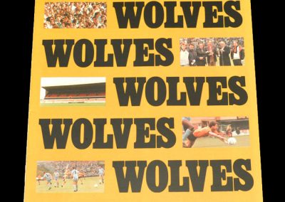 Wolves v Newport County 31.10.1987