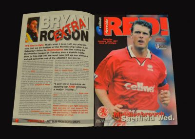 Middlesbrough v Sheff Wed 18.01.1997