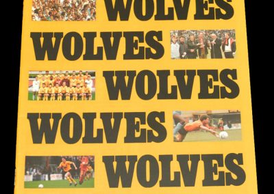 Wolves v Peterborough 09.02.1988 - FA Trophy Quarter Final