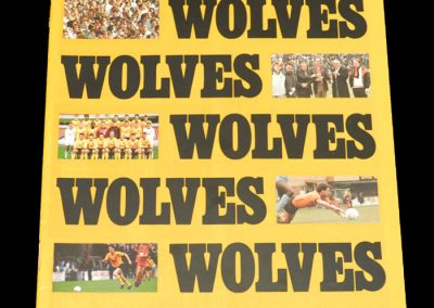 Wolves v Scarborough 19.02.1988