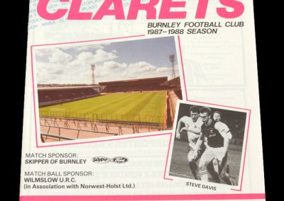 Wolves v Burnley 02.04.1988