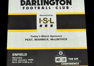 Darlington v Enfield 27.01.1990
