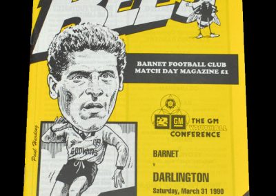 Darlington v Barnet 31.03.1990