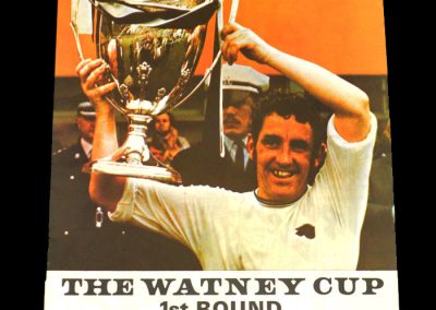 Man Utd v Halifax 31.07.1971 - The Watney Cup 1st Round