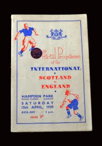 England v Scotland 15.04.1939 Lawton last minute winner 2-1