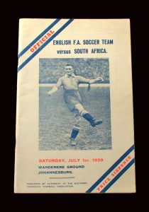 England FA 11 v South Africa 01.07.1939