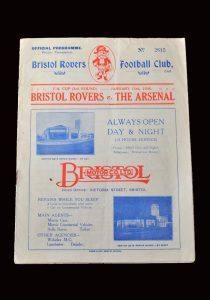 Arsenal v Bristol Rovers 11.01.1936 - FA Cup 3rd Round