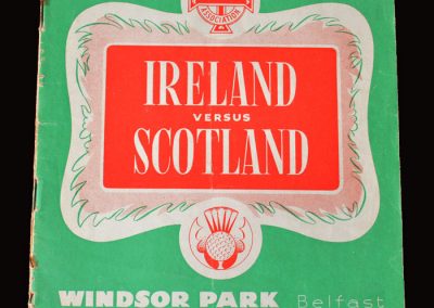 Northern Ireland v Scotland 05.10.1957
