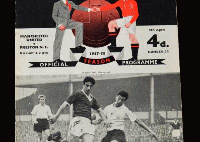 Man Utd v Preston 05.04.1958