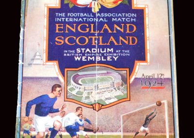 England v Scotland 12.04.1924