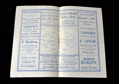 Runcorn v Preston 07.01.1939 - 3rd Rd nonleague v cup holders 2-4