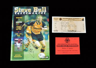Wolves v Santos 03.08.1997 - Steve Bull Testimonial