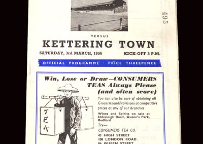Kettering v Bedford 03.03.1956