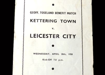 Kettering v Leicester 30.04.1958