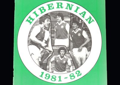 Hibs v San Jose 05.10.1981 - George returns with the Americans