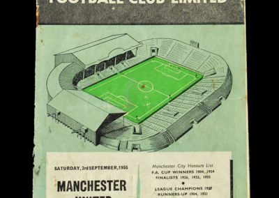 Man Utd v Man City 03.09.1955