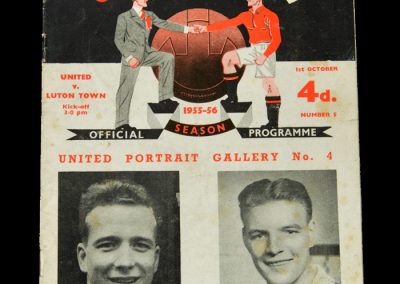 Man Utd v Luton 01.10.1955