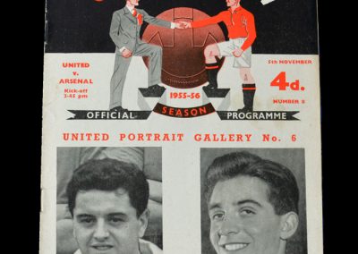 Man Utd v Arsenal 05.11.1955