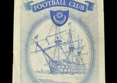 Man Utd v Portsmouth 10.12.1955