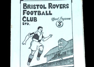Notts County v Bristol Rovers 27.08.1949