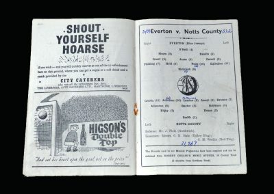 Notts County v Everton 27.01.1951 - Friendly