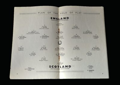 England v Scotland 09.04.1949