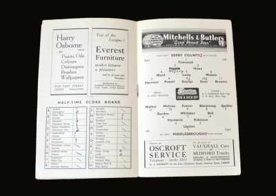Middlesbrough v Derby 06.11.1948