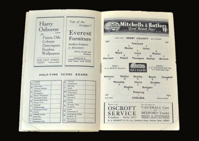 Derby v Chelsea 23.10.1948