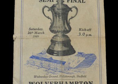 Man Utd v Wolves 26.03.1949 - FA Cup Semi Final