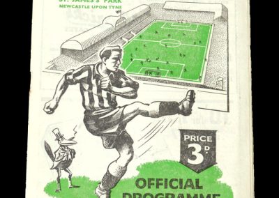 Newcastle v Stoke 16.12.1950