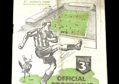 Newcastle v Aston Villa 04.04.1951
