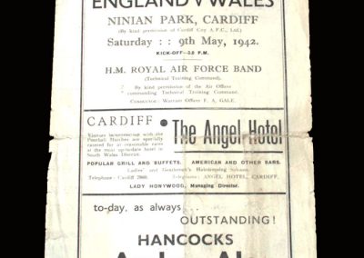 Wales v England 09.05.1942 1-0