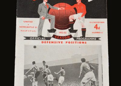 Man Utd v Newcastle 22.11.1952