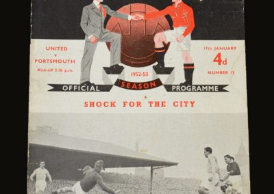 Man Utd v Portsmouth 17.01.1953