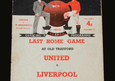 Man Utd v West Brom 18.04.1953