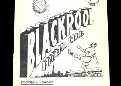 Newcastle v Blackpool 08.11.1952