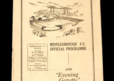 Newcastle v Middlesbrough 06.04.1953