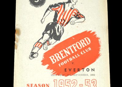 Brentford v Everton 20.09.1952