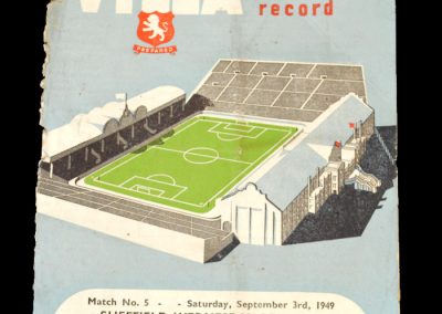 Aston Villa v Portsmouth 05.09.1949