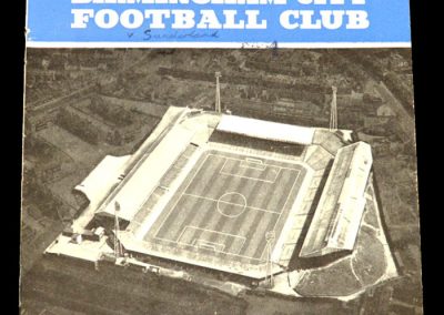 Birmingham v Sunderland 05.12.1964