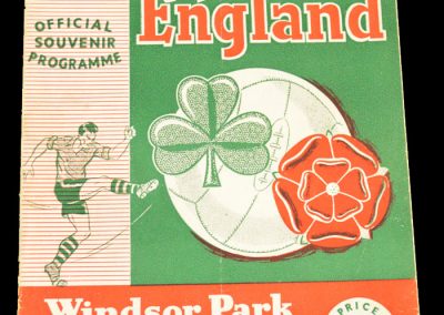 Northern Ireland v England 04.10.1958