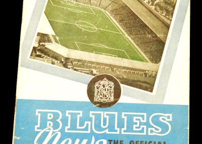Birmingham City v Manchester United 29.11.1958
